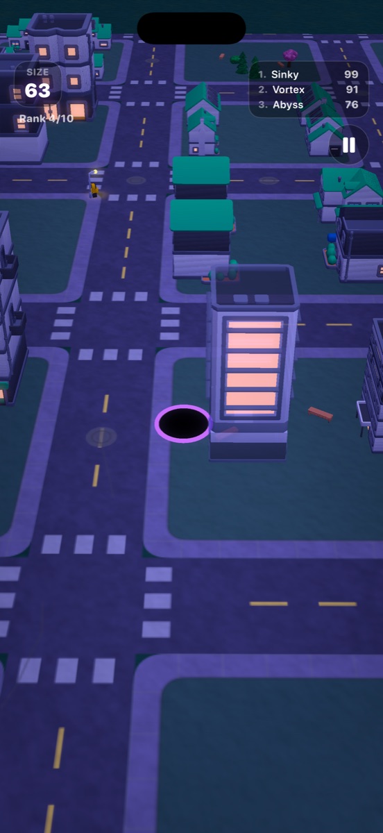Hole gameplay